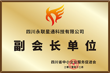 四川省中小企业服务促进会副会长单位